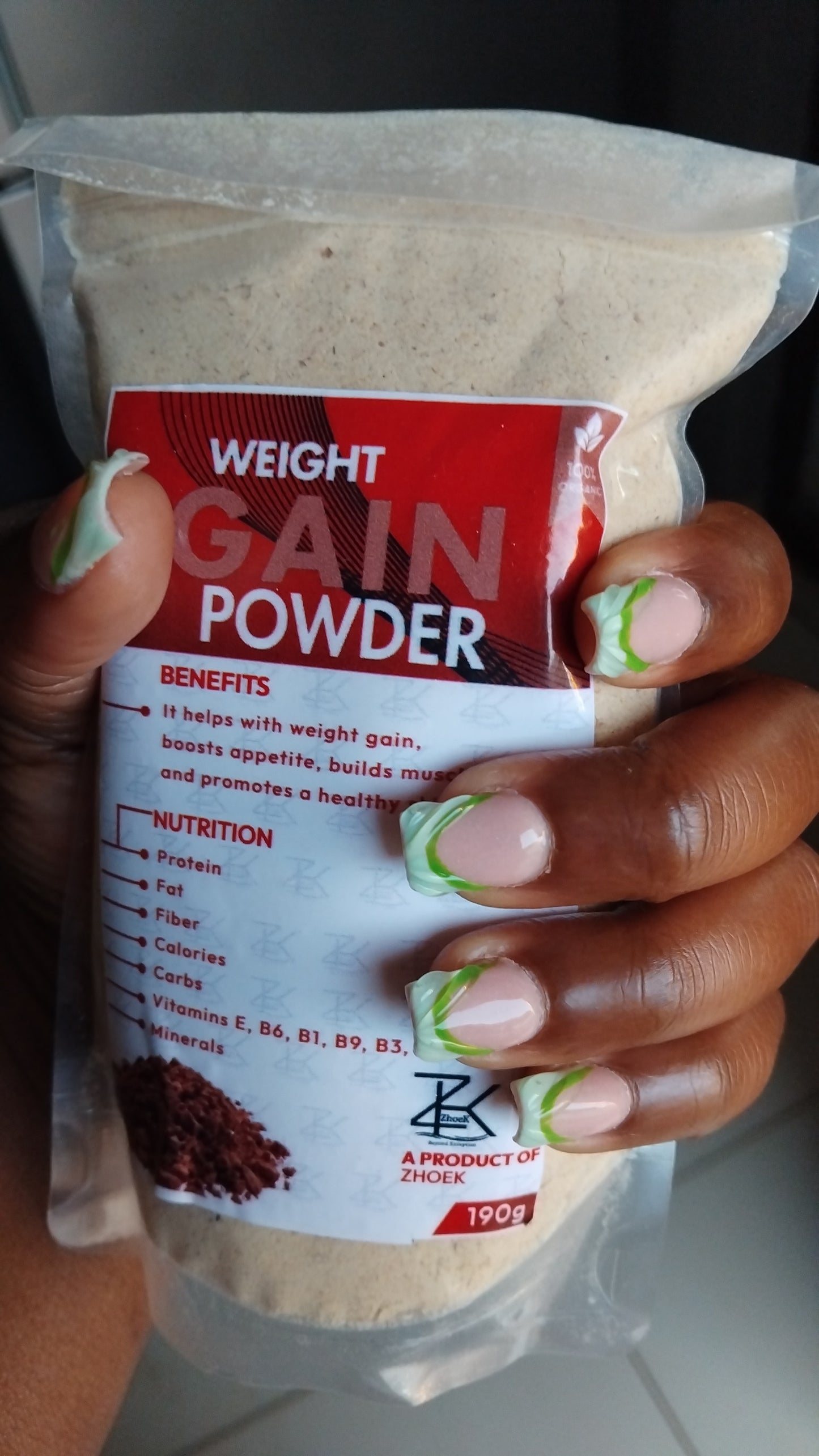 WEIGHT GAIN POWDER